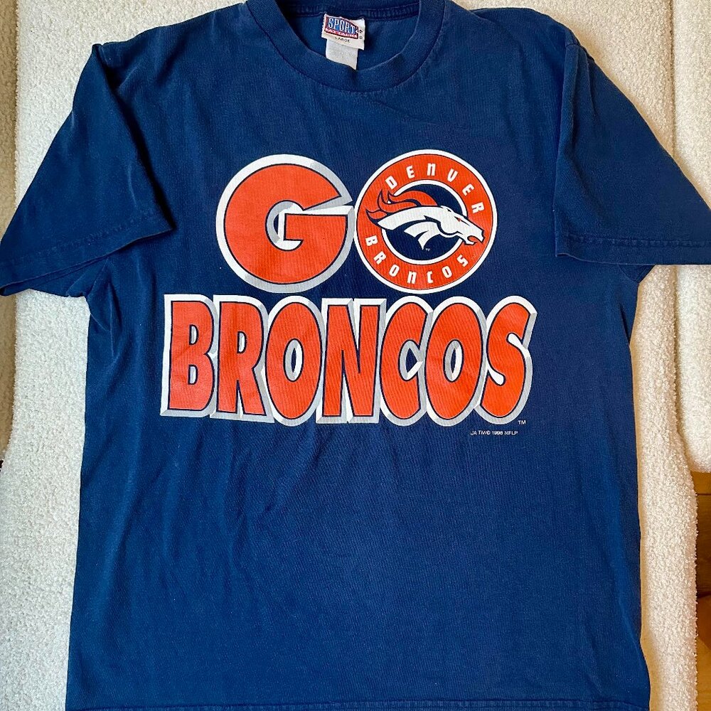 Vintage 1998 "Go Broncos" Shirt - Denver Broncos